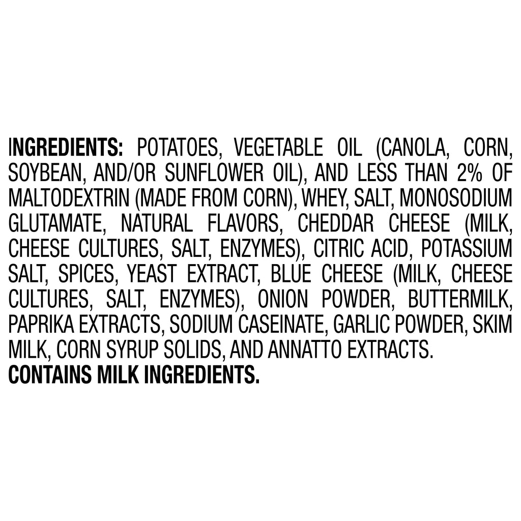 Potato Chips Queso Cheese Flavored, 2.25 Oz Bag