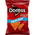 Nacho Cheese Tortilla Snack Chips,Party Size, 14.5 Ounce Bag