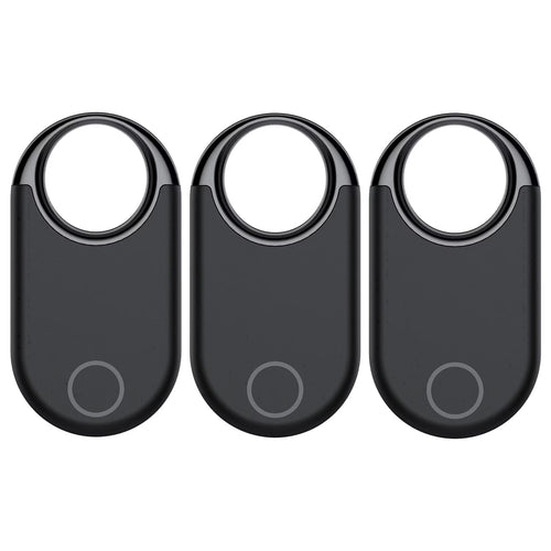 Loshall Air Tracker Tag (Ios Only)-3 Pcs, Smart Item Finder Work with Apple Find My for Luggage, Keys, Bags, Pets, Wallet, Bluetooth Tracker/ Key Finder and Item Locator Smart Tag Replaceable Battery